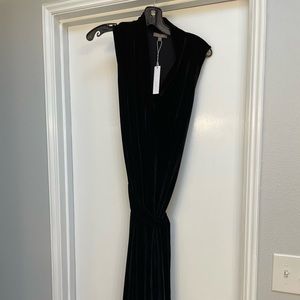 Lillia P Blue Velvet Dress